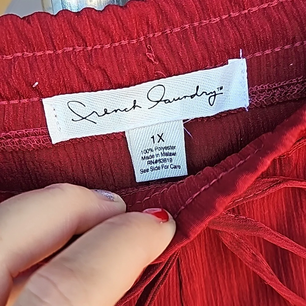 Plus size French Laundry polyester pants - Picture 4 of 4